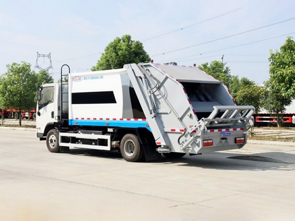 東風(fēng)華神8方純電動壓縮垃圾車 東風(fēng)華神8方純電動壓縮垃圾車